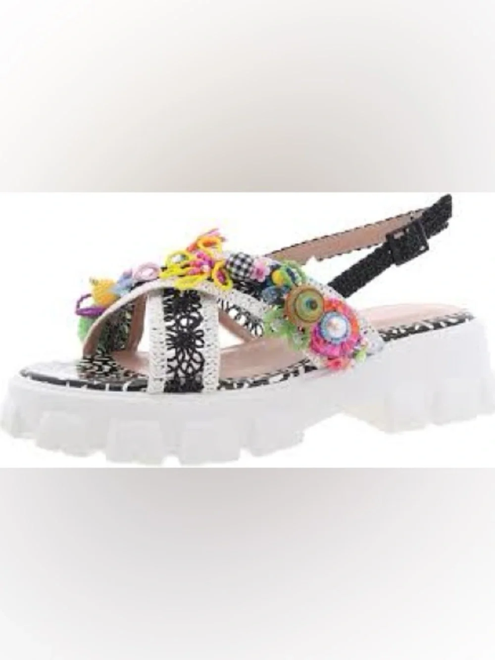 Betsey Johnson Embellished Graysen Platform - Picture 1 of 6